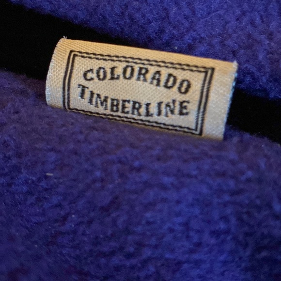 Purple zip up fleece - Picture 2 of 4